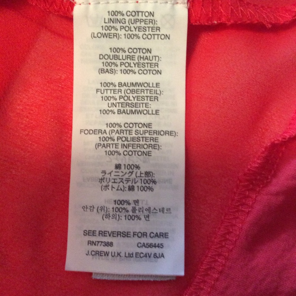 NWT J CREW SLEEVELESS RUFFLE-BOTTOM TOP CORAL XS - Picture 5 of 5